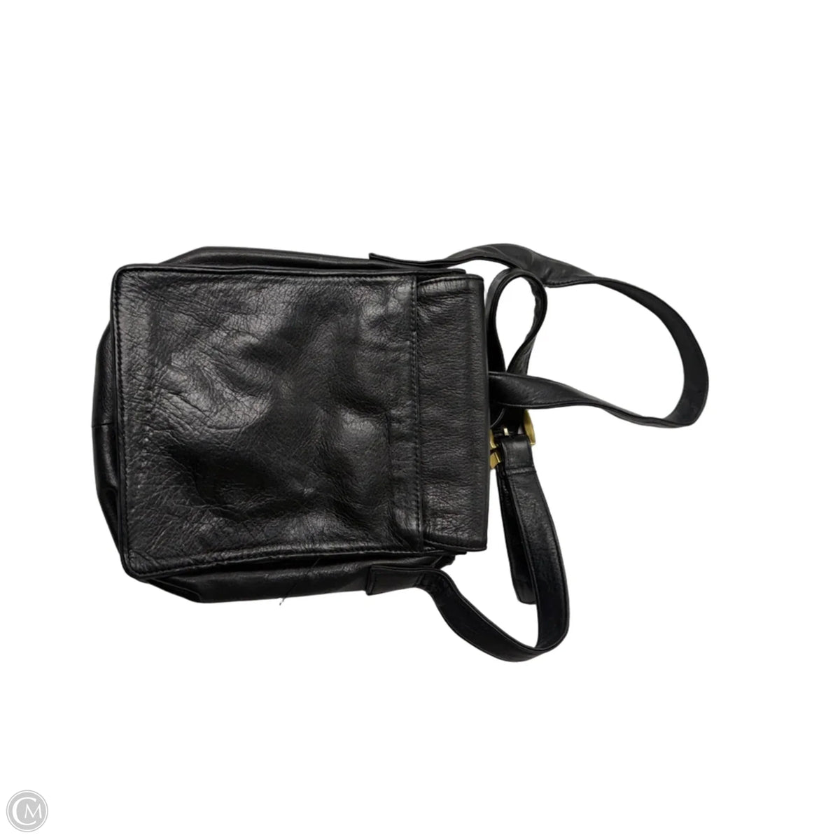 Crossbody Leather By Perlina, Size: Small