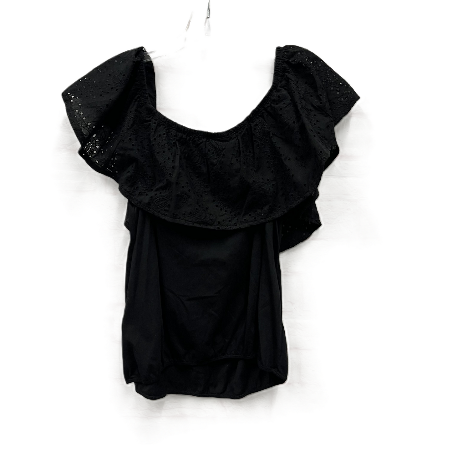 Top Short Sleeve By Torrid In Black, Size: M