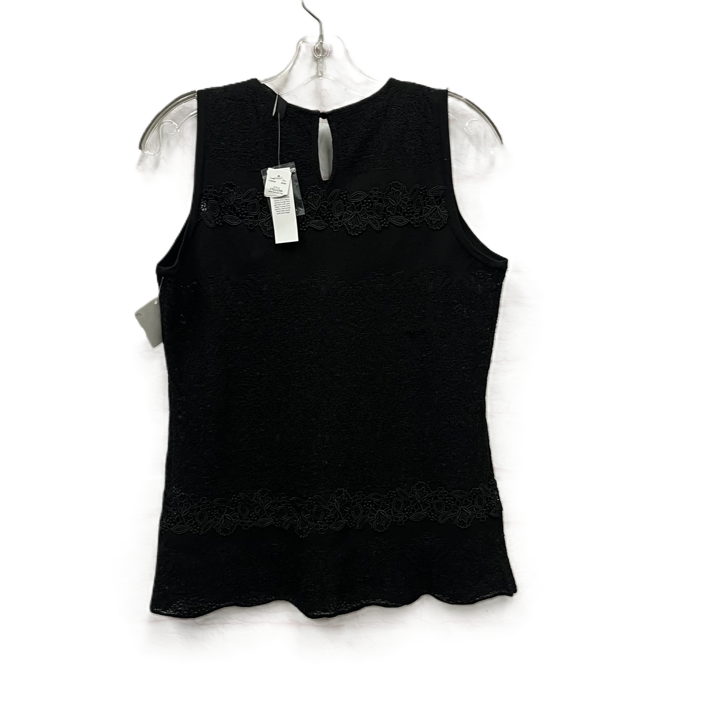 Top Sleeveless By White House Black Market In Black, Size: Xs