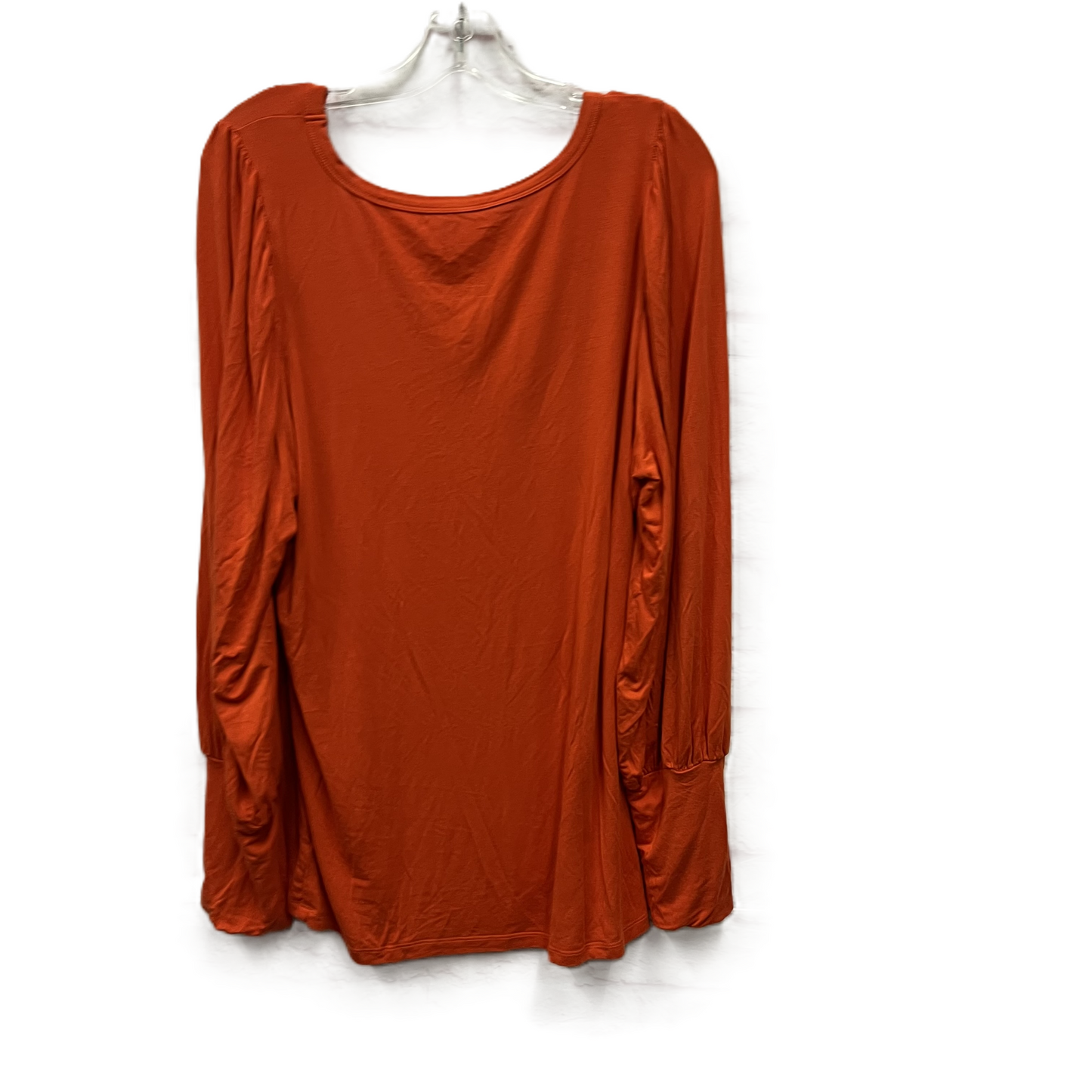 Top Long Sleeve By Torrid In Orange, Size: 2x