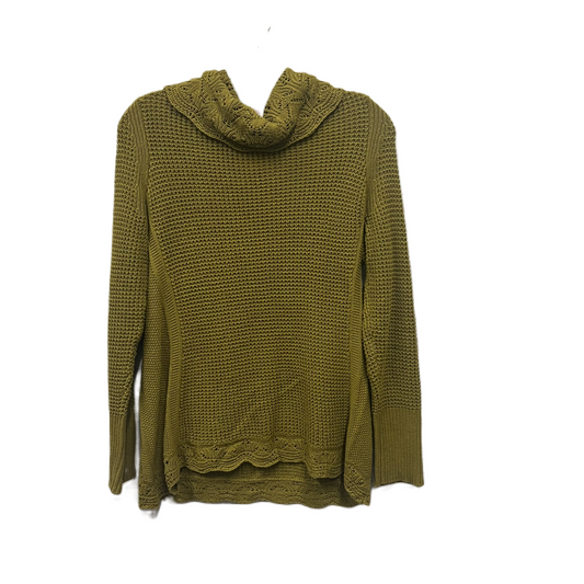 Sweater By Chicos In Green, Size: S