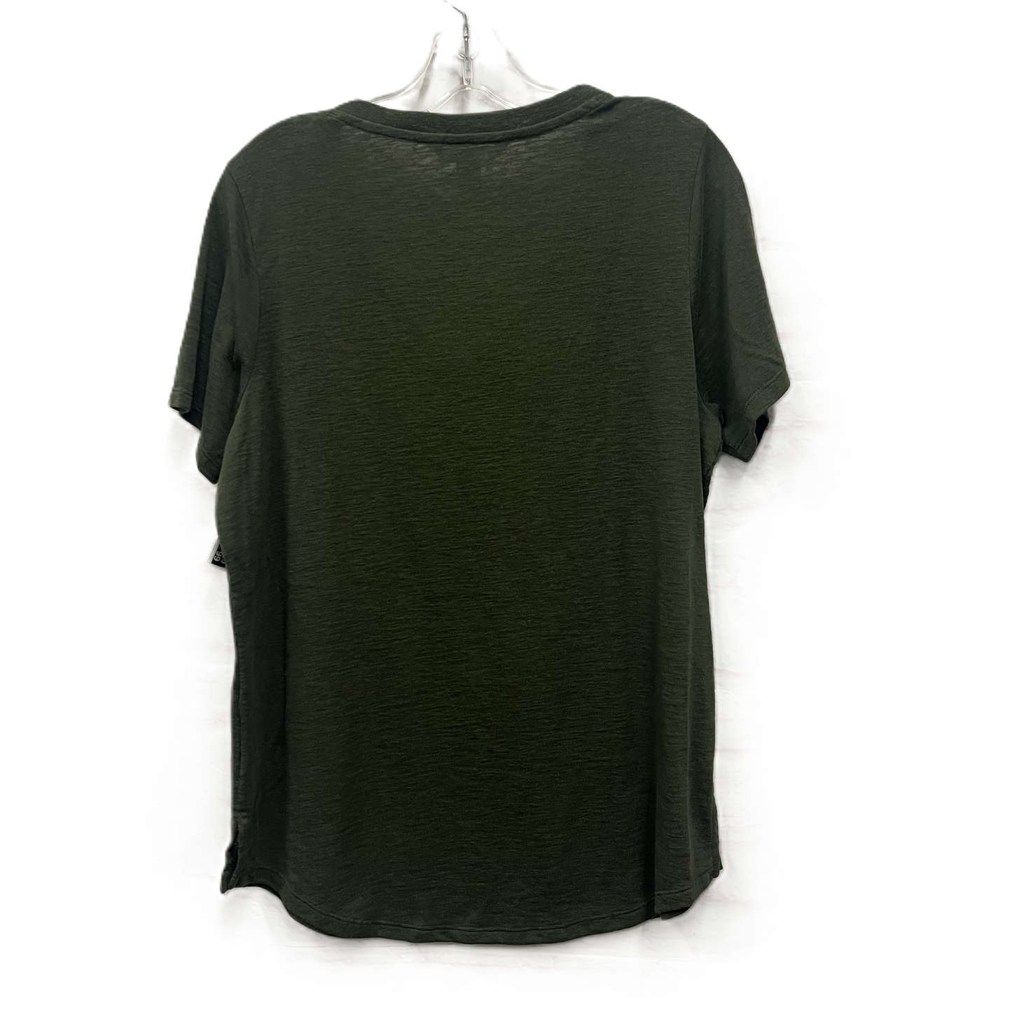 Top Short Sleeve By Athleta In Green, Size: L