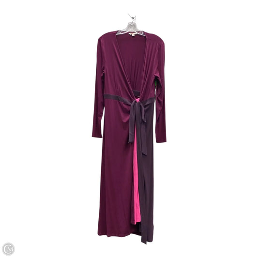 Dress Casual Maxi By Boden In Purple, Size: M
