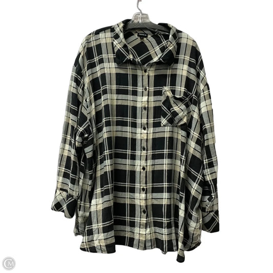 Top Long Sleeve By Torrid In Black, Size: 4x