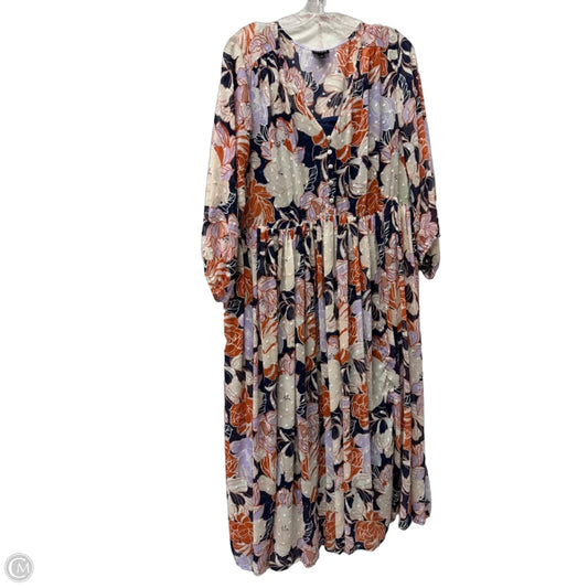 Dress Casual Midi By Torrid In Pink, Size: 2x