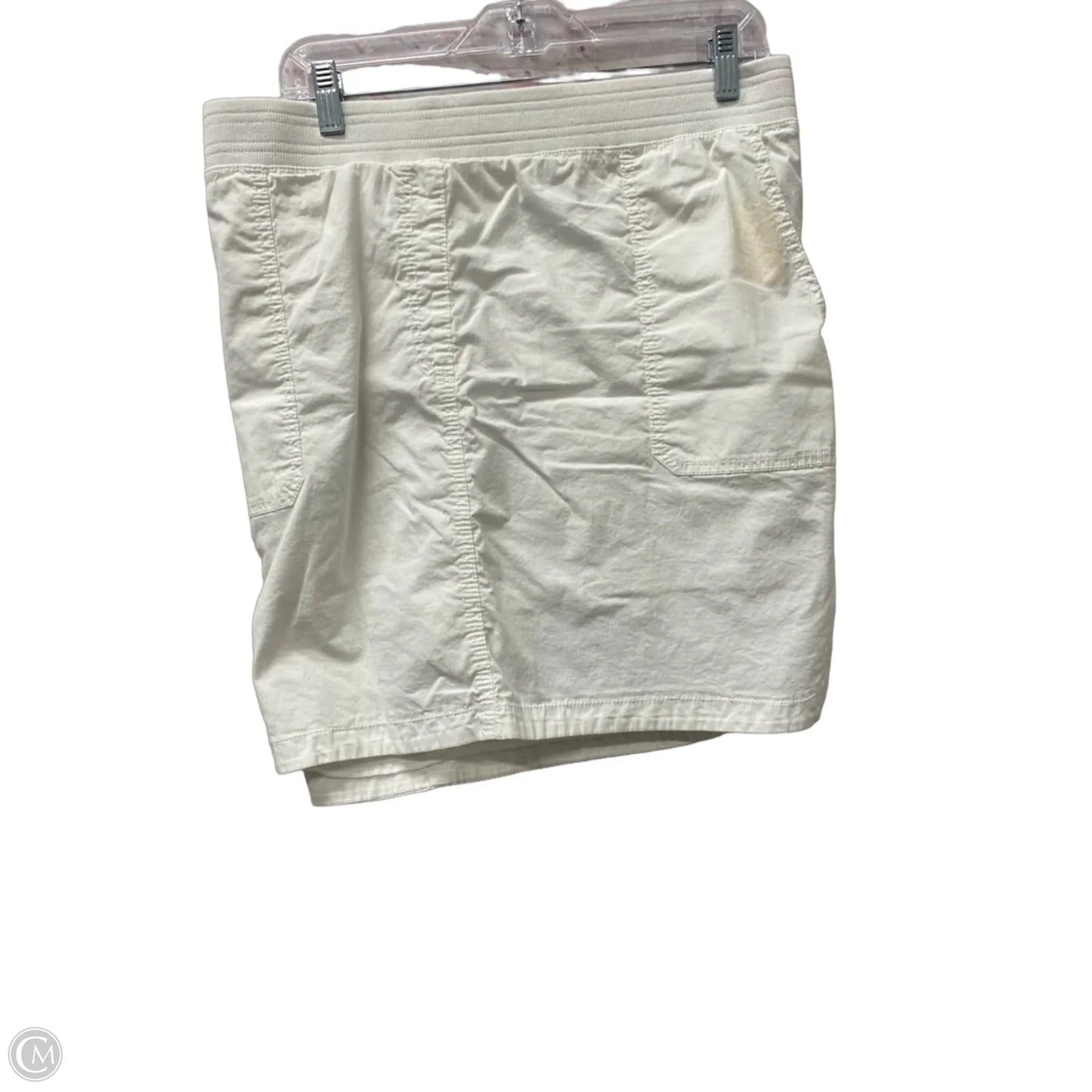 Skort By Chicos In White, Size: 20