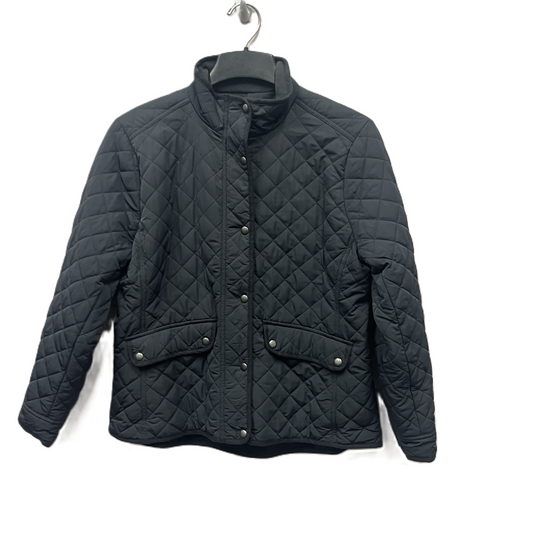 Coat Puffer & Quilted By Loft In Grey, Size: Mp