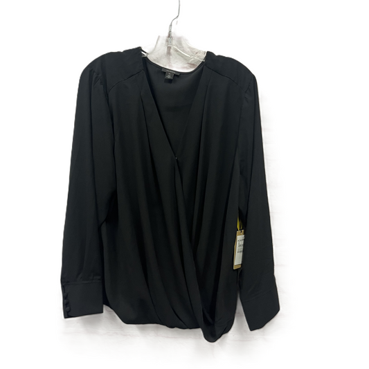 Top Long Sleeve By Halogen In Black, Size: 3x