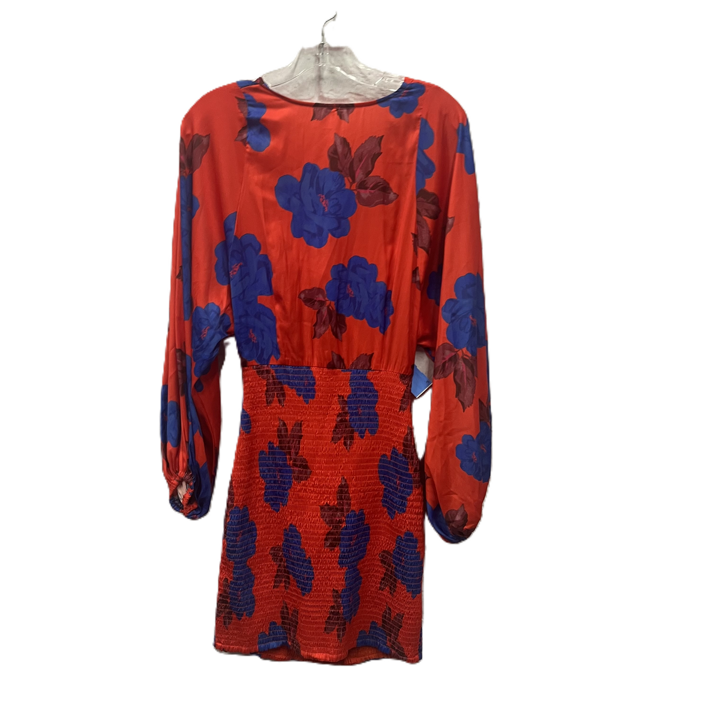 Dress Casual Midi By Free People In Blue & Red, Size: M