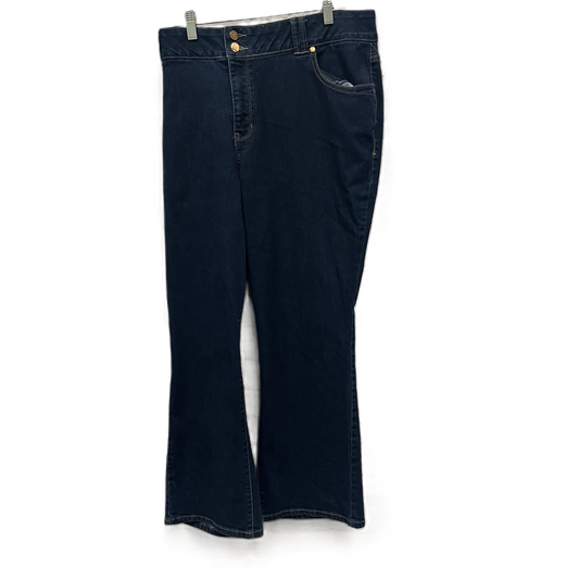 Jeans Straight By Lane Bryant In Blue, Size: 22