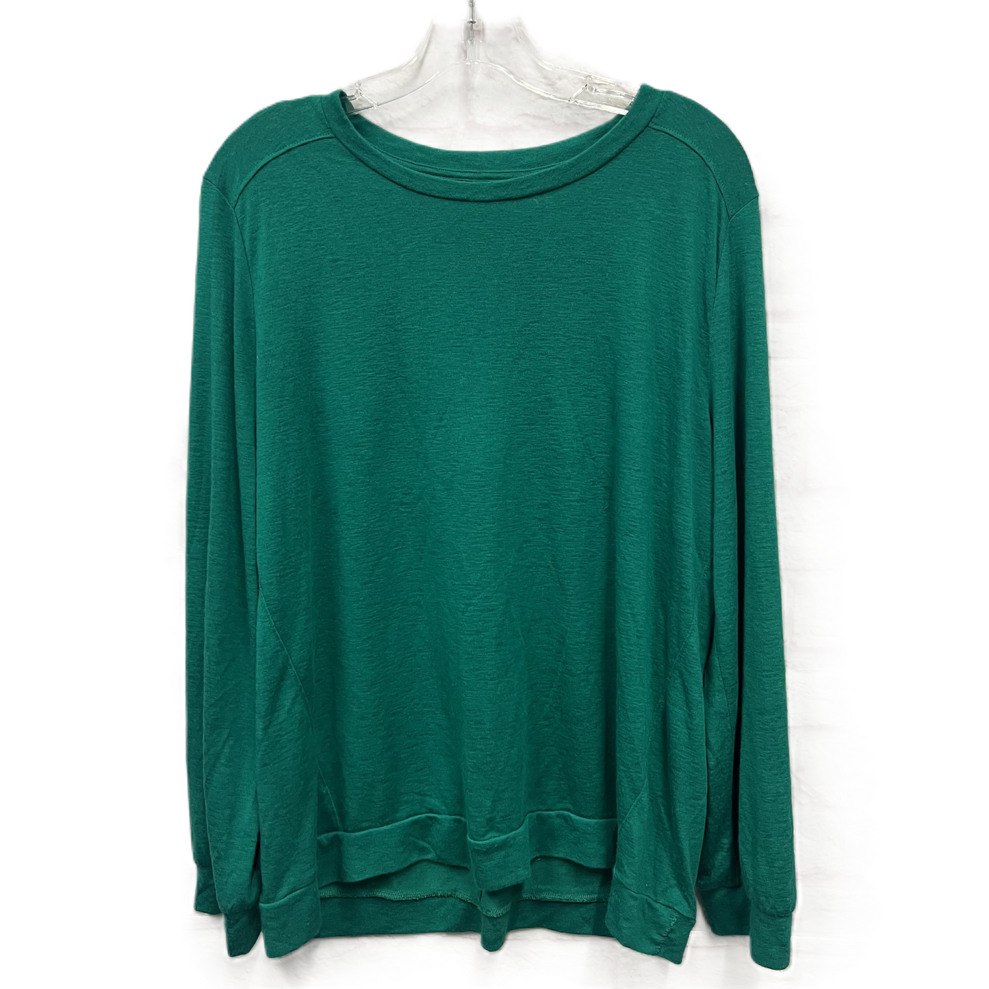 Top Long Sleeve By Loft In Green, Size: Xl