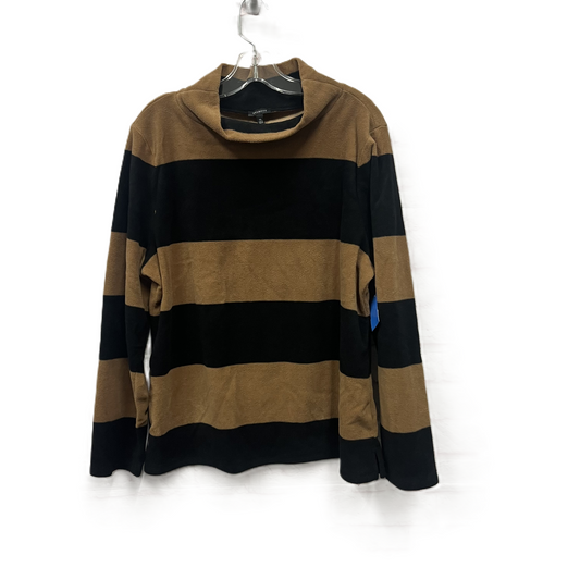 Sweater By Talbots In Black & Brown, Size: Xlp