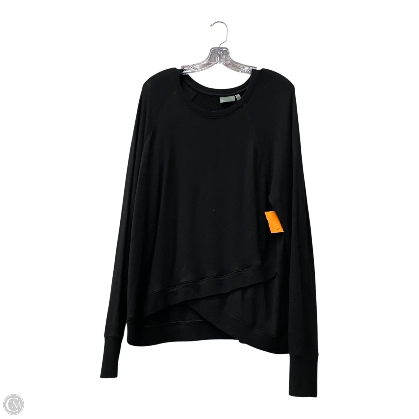 Top Long Sleeve By Athleta In Black, Size: L