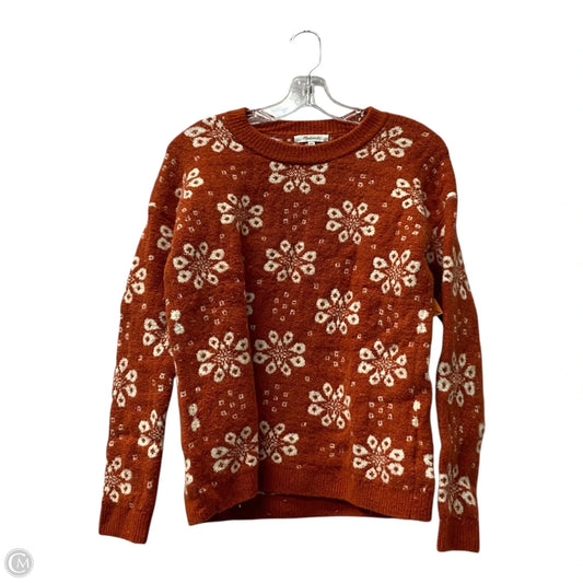 Sweater By Madewell In Orange, Size: Xxs