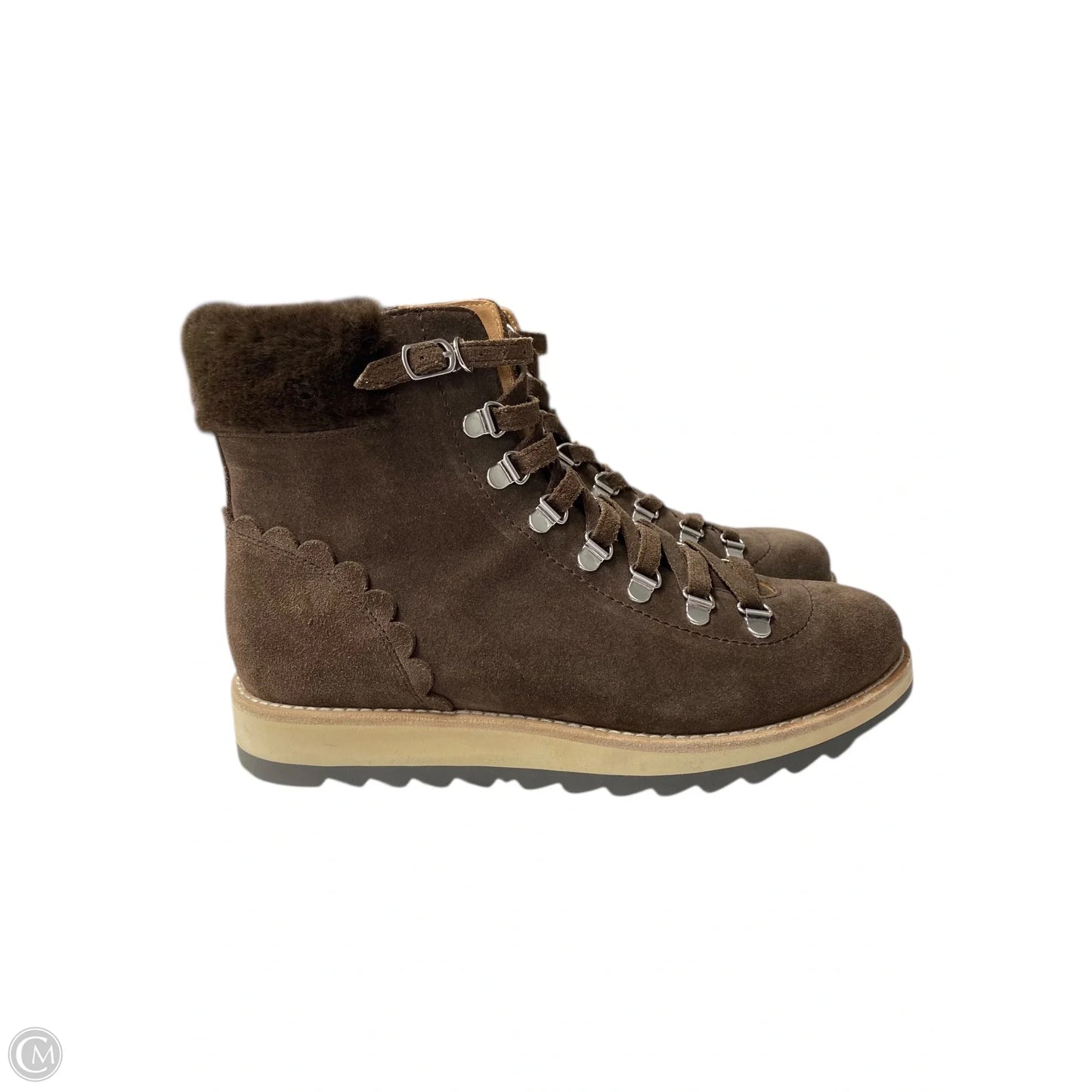 Boots Designer By Kate Spade In Brown, Size: 9