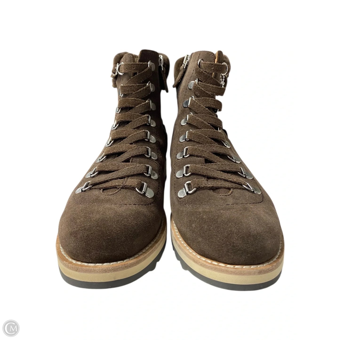 Boots Designer By Kate Spade In Brown, Size: 9