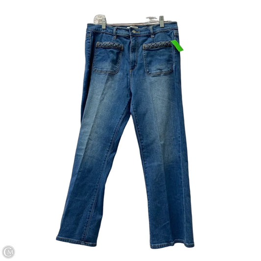 Jeans Wide Leg By Loft In Blue, Size: 12