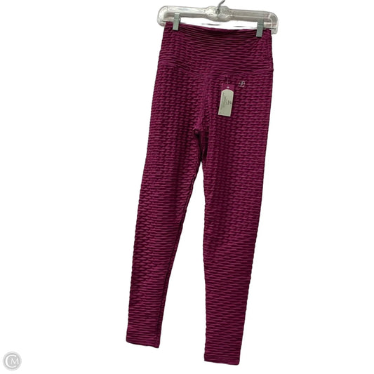 Athletic Leggings By Abs In Purple, Size: L