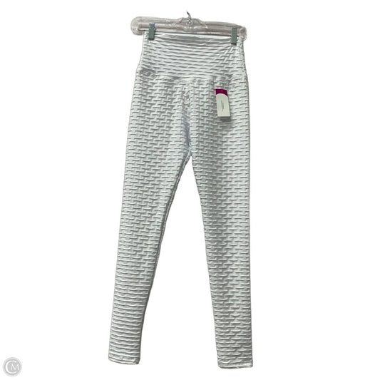 Athletic Leggings By Abs In White, Size: L