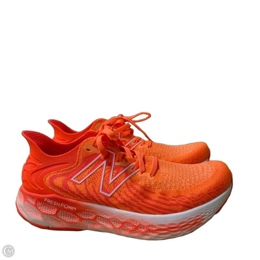 Shoes Athletic By New Balance In Orange, Size: 8