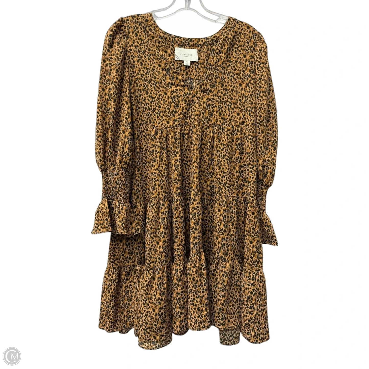 Dress Casual Short By Pomander Place In Animal Print, Size: Xs