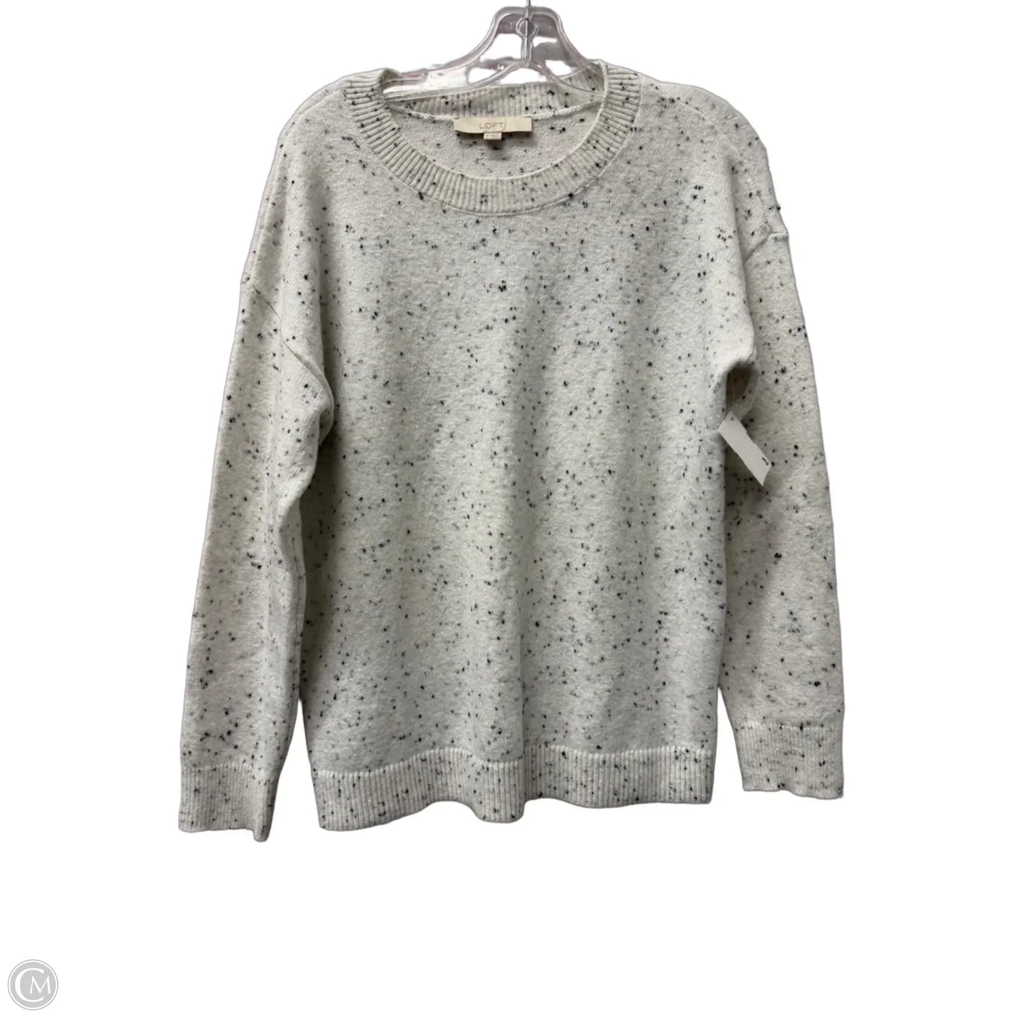 Sweater By Loft In Cream, Size: S
