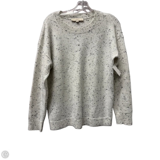 Sweater By Loft In Cream, Size: S