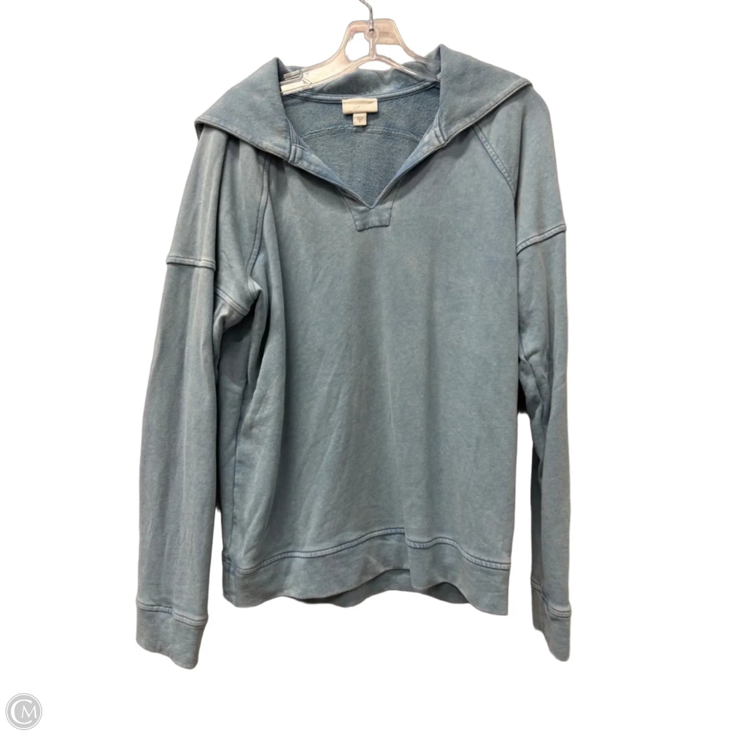 Top Long Sleeve By J. Jill In Blue, Size: M