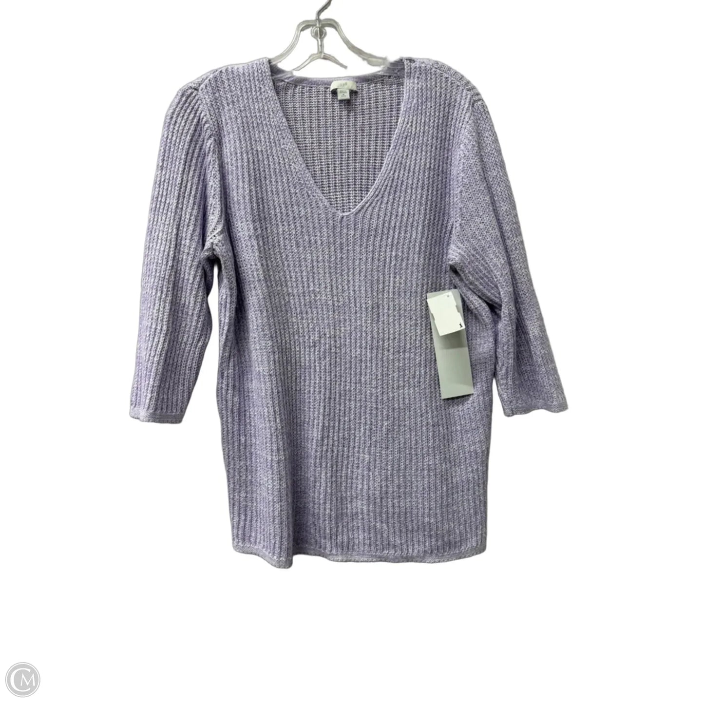 Sweater By J. Jill In Purple, Size: Mp