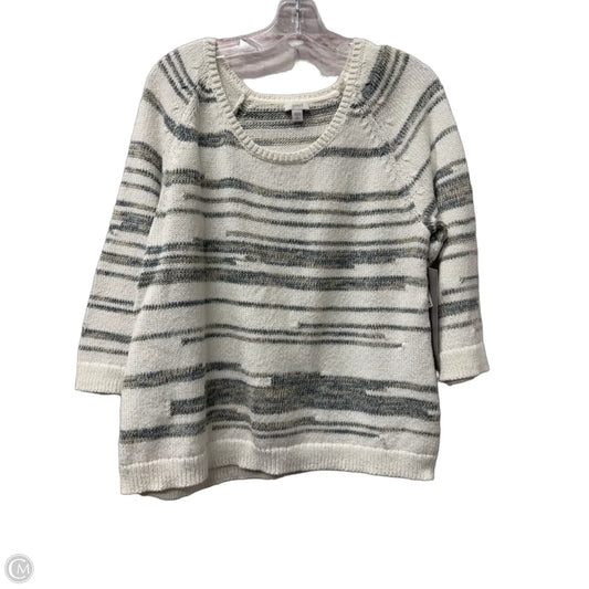 Sweater By Pure Jill In White, Size: Mp