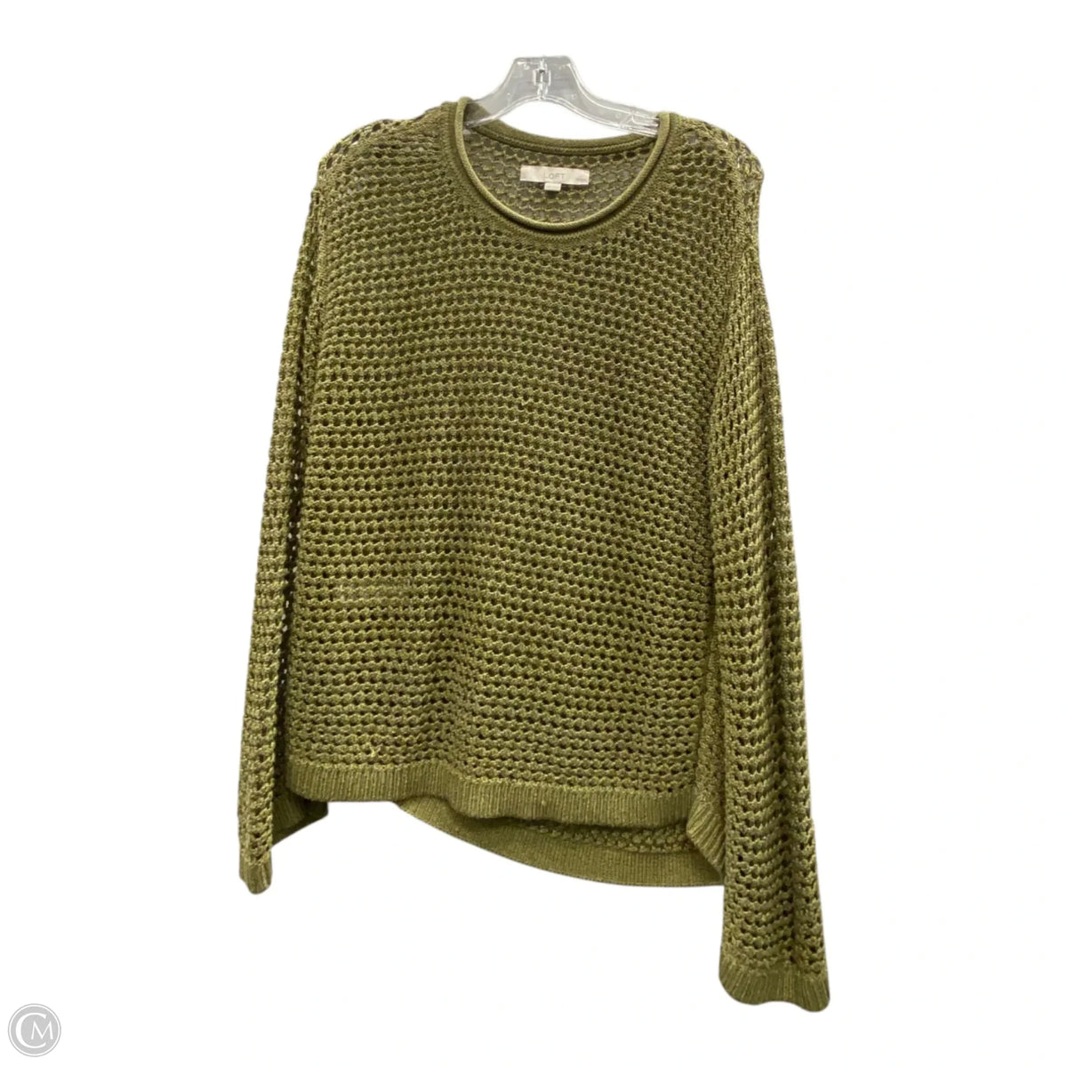 Sweater By Loft In Green, Size: Xsp