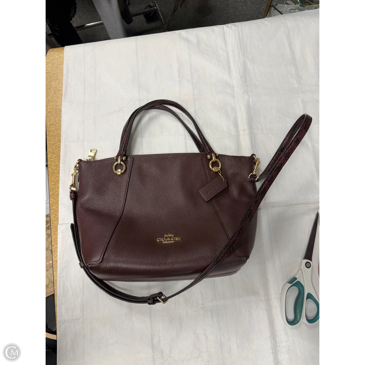 Handbag Designer By Coach, Size: Medium