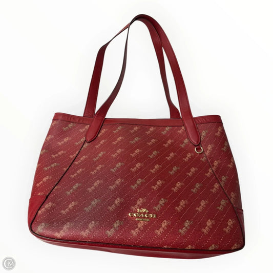Handbag Designer By Coach, Size: Large