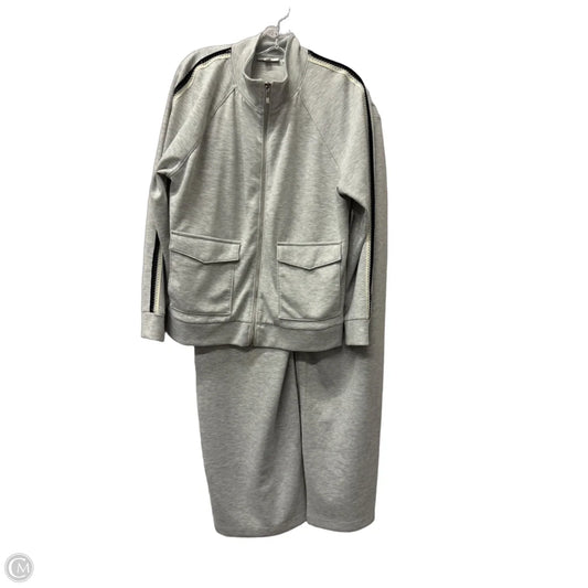Pants Set 2pc By Chicos In Grey, Size: L