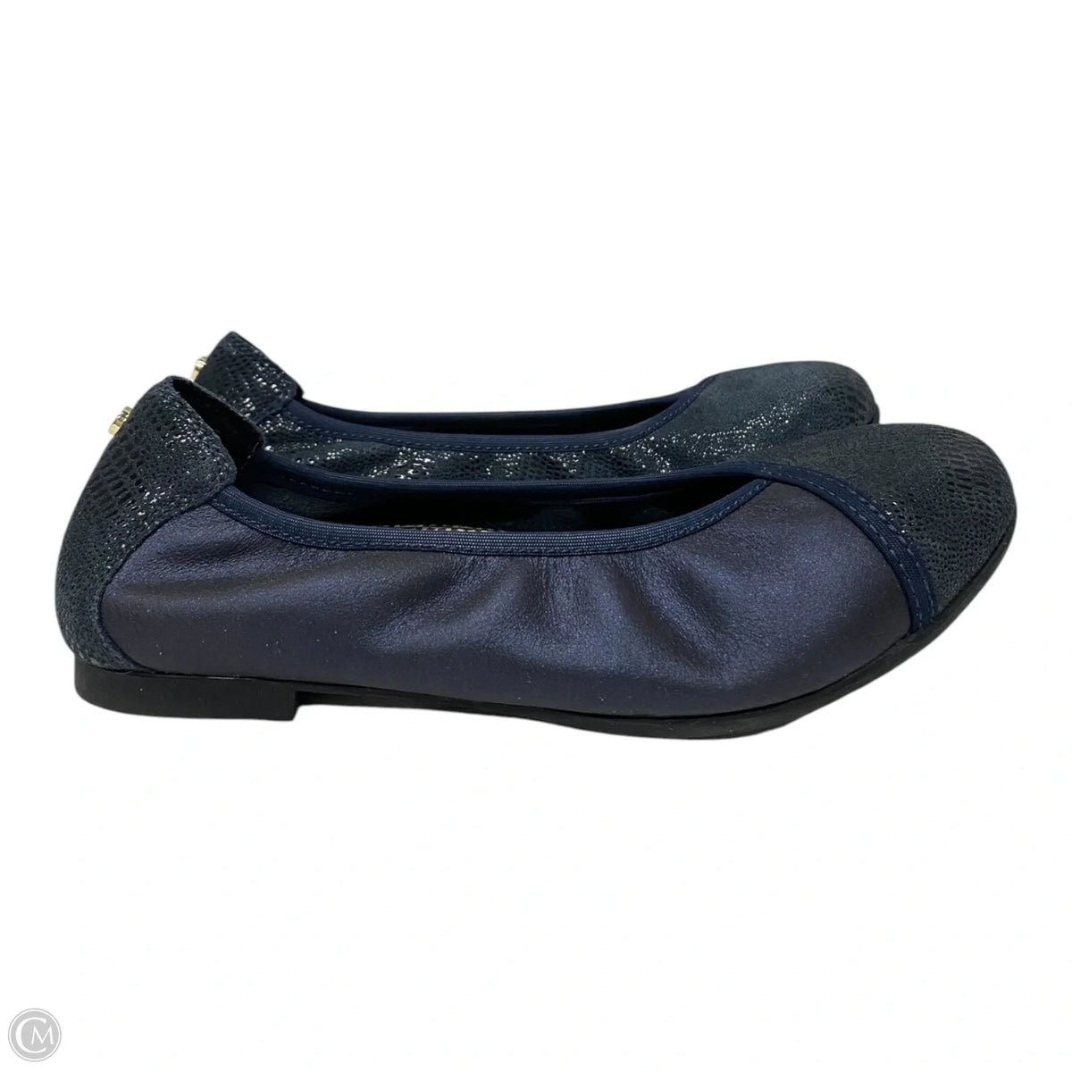 Shoes Flats By Cme In Navy, Size: 7