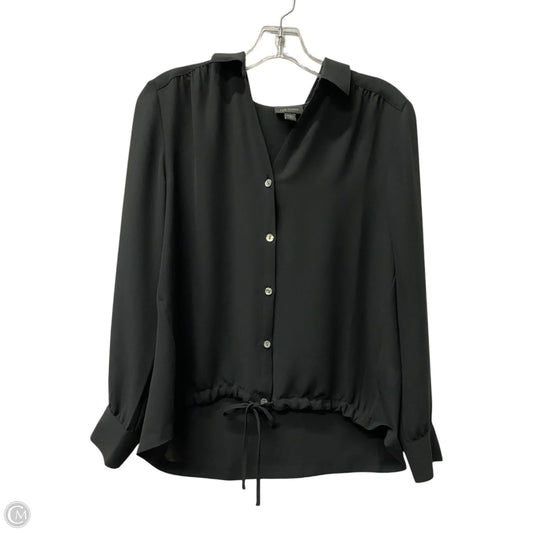 Top Long Sleeve By J. Jill In Black, Size: Mp