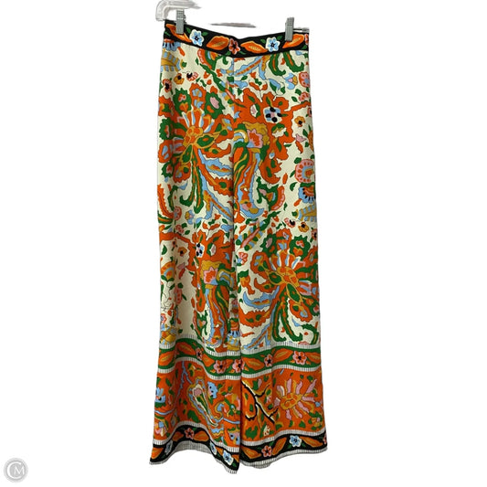 Pants Wide Leg By Cupcakes And Cashmere In Orange, Size: Xs