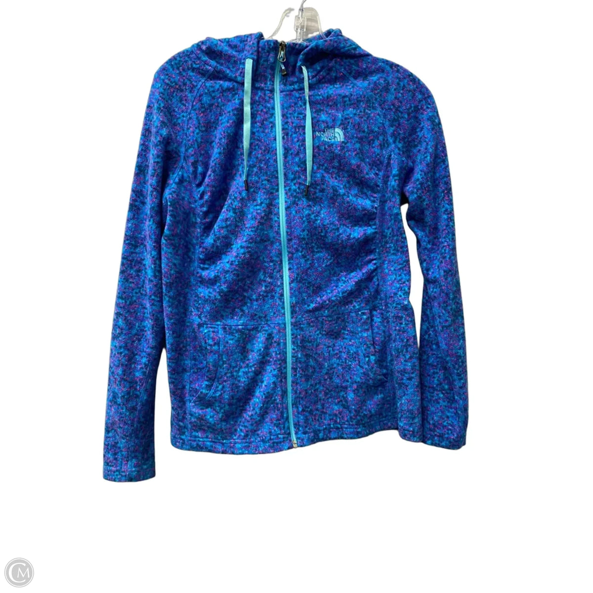 Athletic Jacket By The North Face In Blue, Size: M