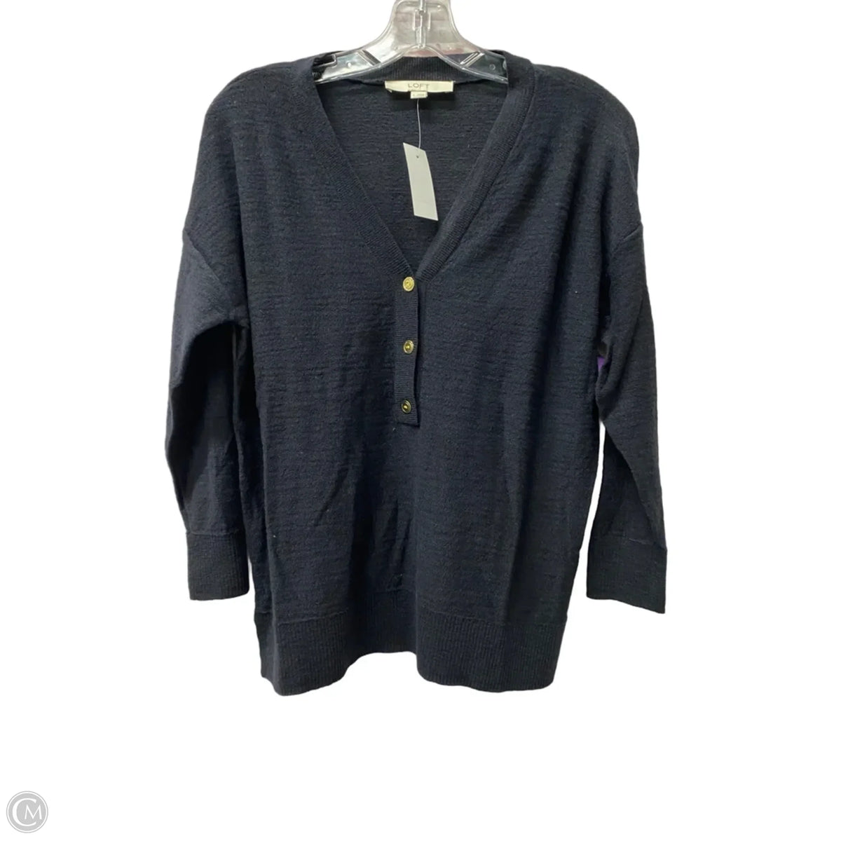 Cardigan By Loft In Black, Size: S