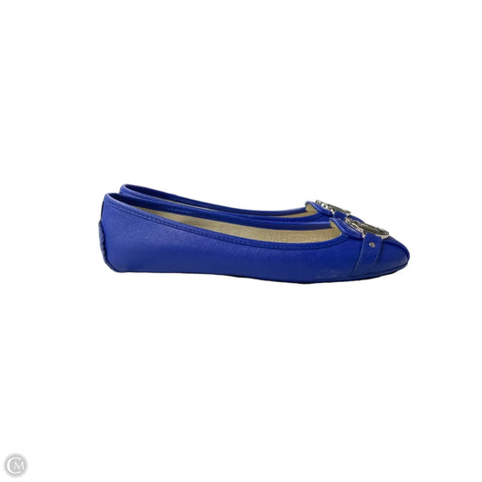 Shoes Designer By Michael Kors In Blue, Size: 7.5
