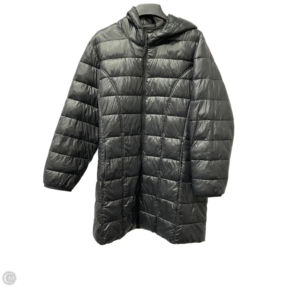 Jacket Puffer & Quilted By Cme In Black, Size: 3x