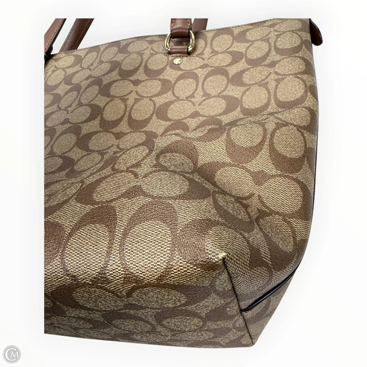 Handbag Designer By Coach, Size: Large