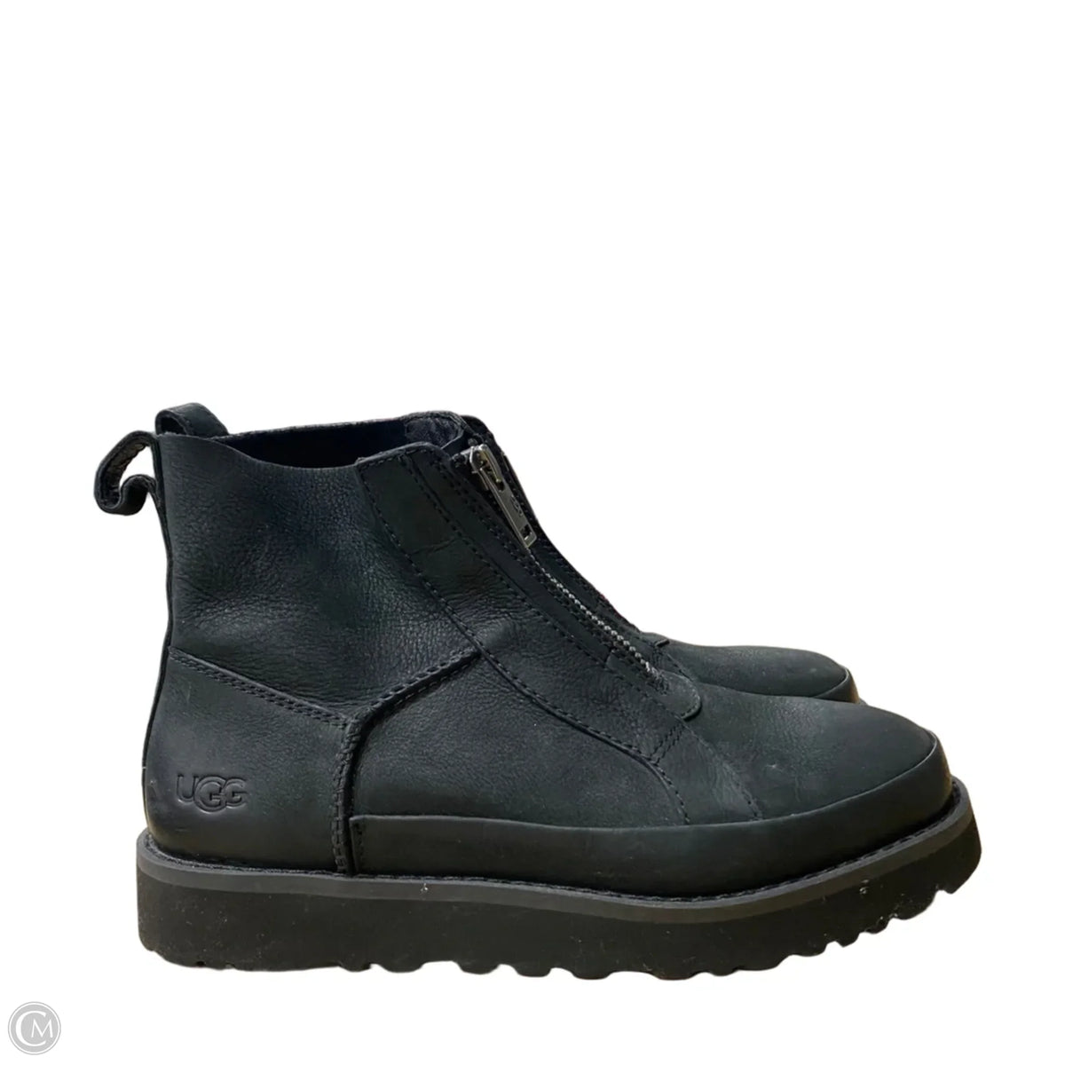 Boots Designer By Ugg In Black, Size: 5