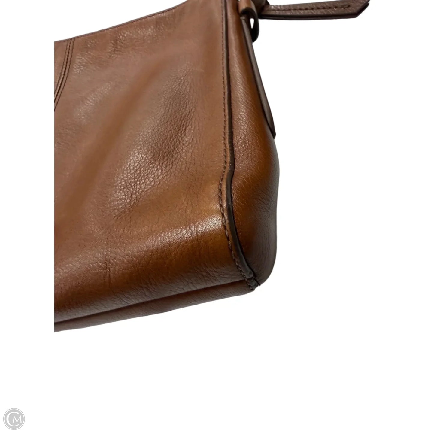 Crossbody Leather By Fossil, Size: Medium