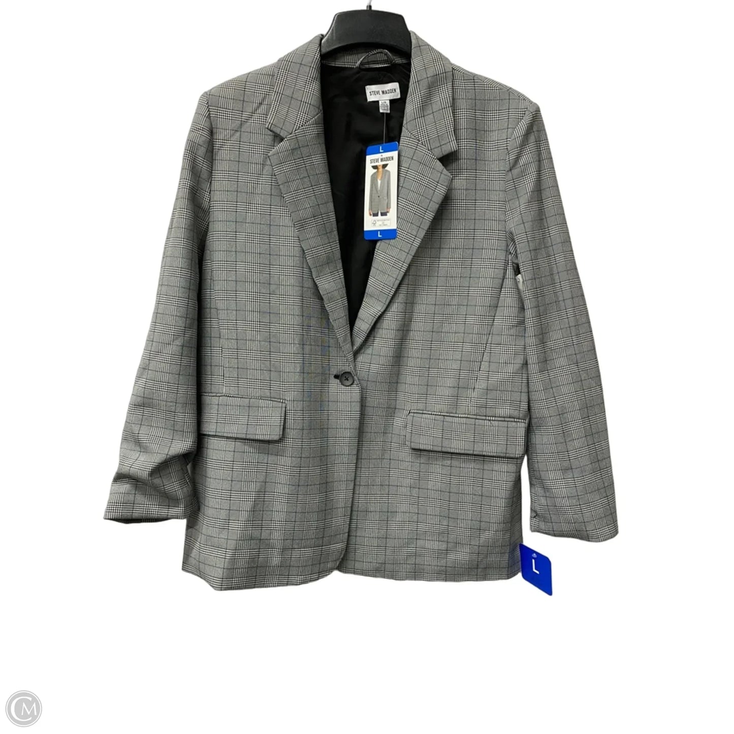 Blazer By Steve Madden In Grey, Size: L