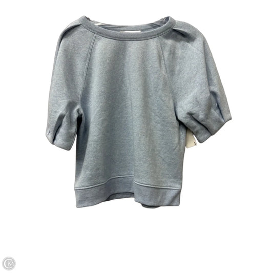 Top Short Sleeve By Loft In Blue, Size: Xs