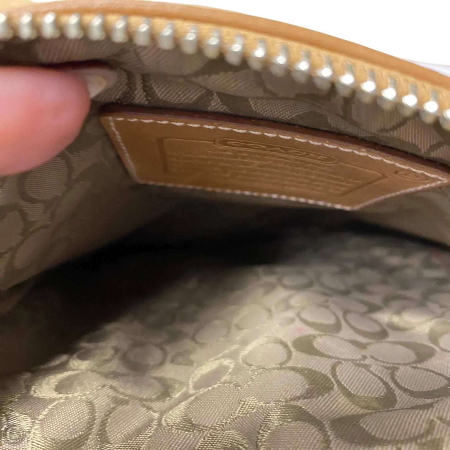 Crossbody Designer By Coach, Size: Medium