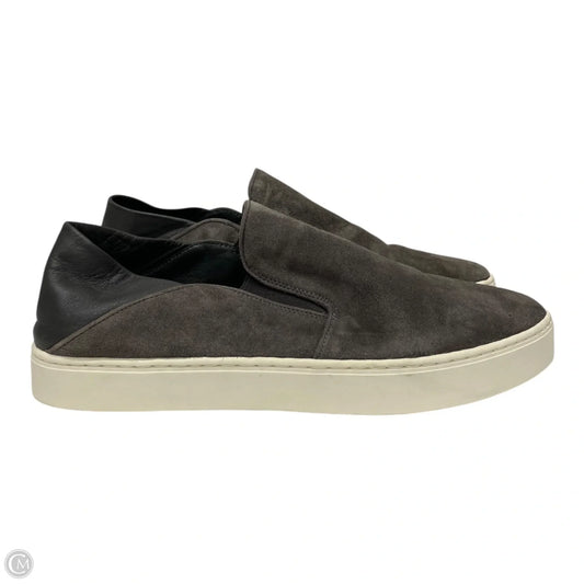 Shoes Flats By Vince In Grey, Size: 8