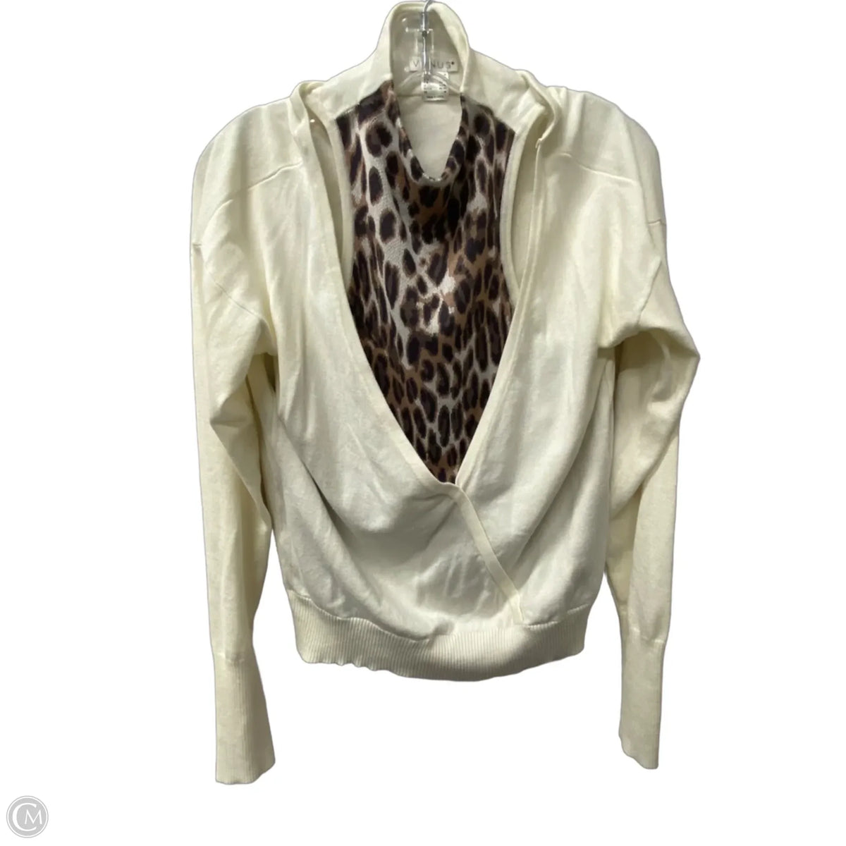 Sweater By Venus In Cream, Size: M