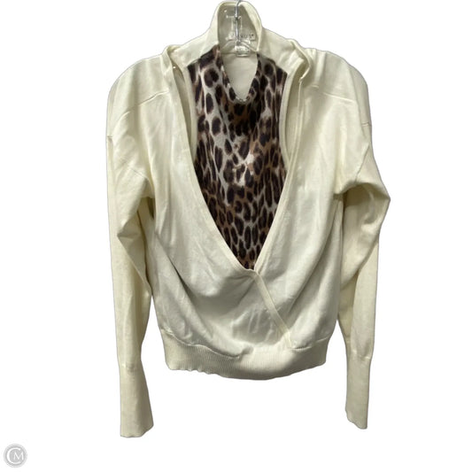 Sweater By Venus In Cream, Size: M